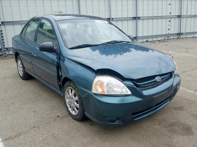 KNADC125546310054 - 2004 KIA RIO GREEN photo 1