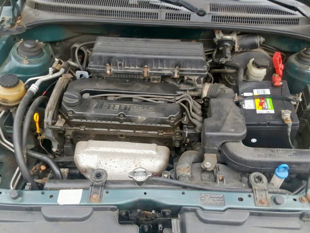 KNADC125546310054 - 2004 KIA RIO GREEN photo 7