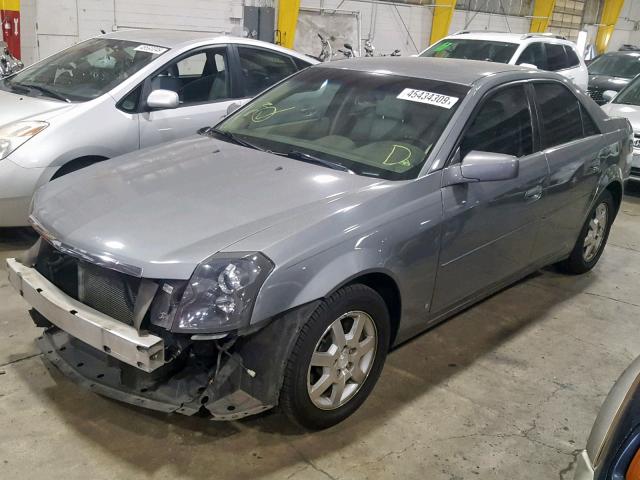 1G6DP577760140765 - 2006 CADILLAC CTS HI FEA SILVER photo 2