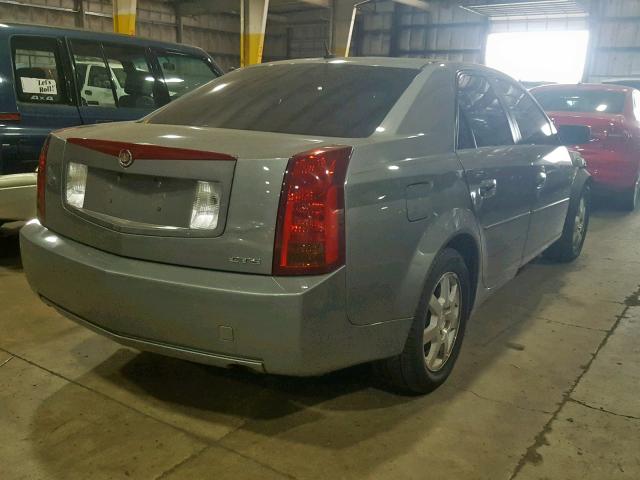 1G6DP577760140765 - 2006 CADILLAC CTS HI FEA SILVER photo 4