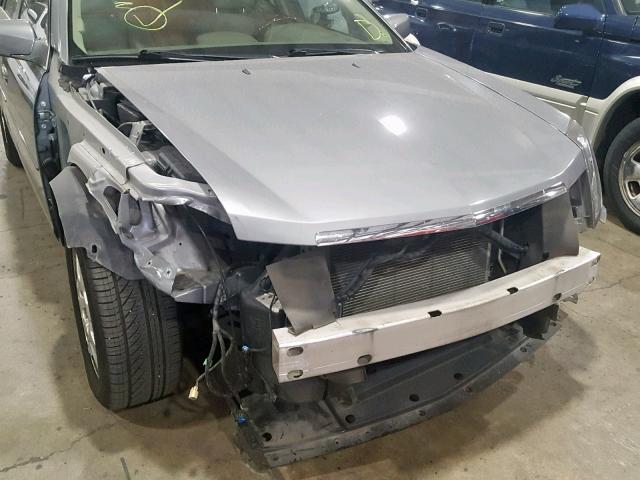 1G6DP577760140765 - 2006 CADILLAC CTS HI FEA SILVER photo 9