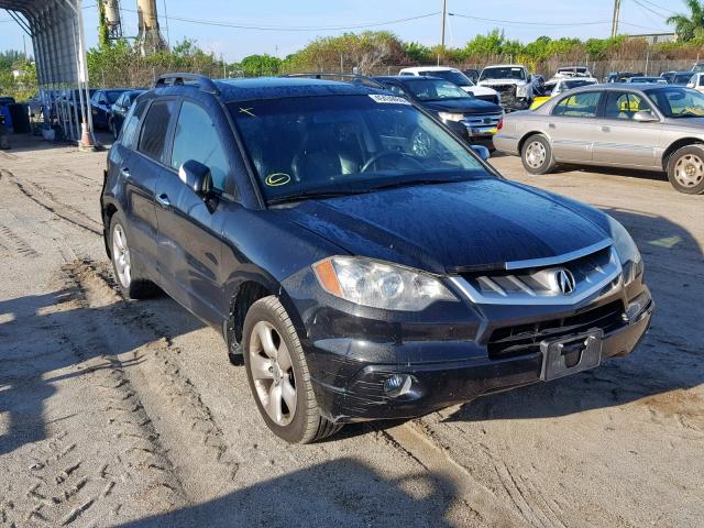 5J8TB18557A015760 - 2007 ACURA RDX TECHNO BLACK photo 1