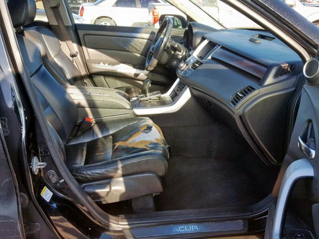 5J8TB18557A015760 - 2007 ACURA RDX TECHNO BLACK photo 5