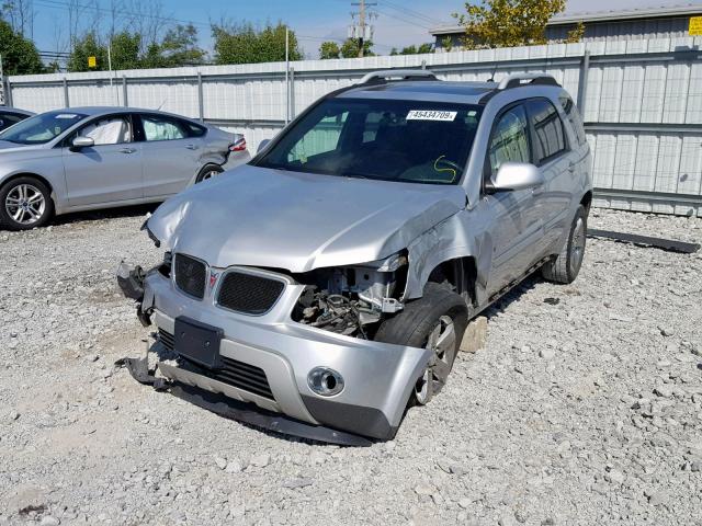 2CKDL33FX96214954 - 2009 PONTIAC TORRENT SILVER photo 2