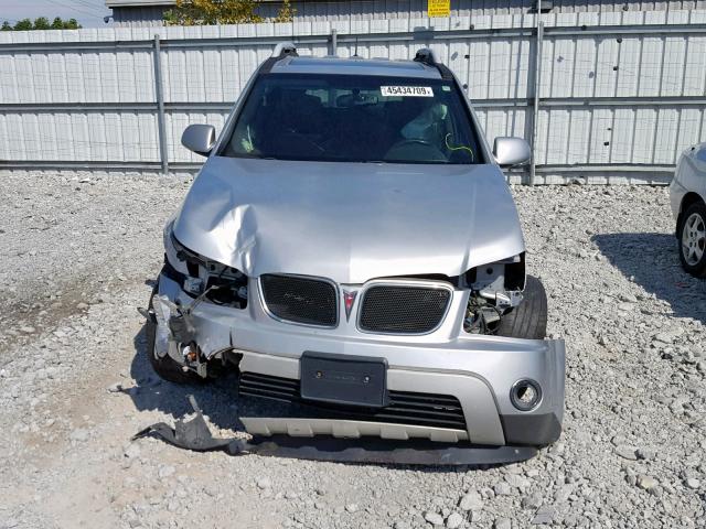 2CKDL33FX96214954 - 2009 PONTIAC TORRENT SILVER photo 9