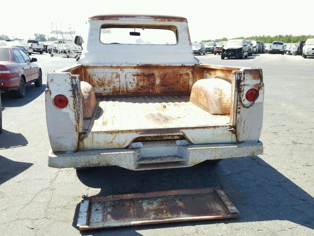 F10C0R43670 - 1960 FORD F100 WHITE photo 6