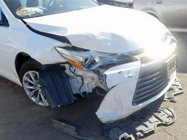 4T4BF1FKXFR471422 - 2015 TOYOTA CAMRY LE WHITE photo 9