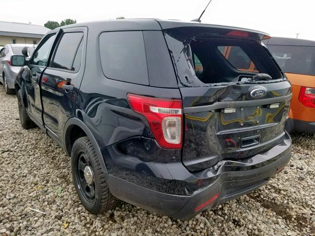 1FM5K8AR5FGC68310 - 2015 FORD EXPLORER P BLACK photo 3