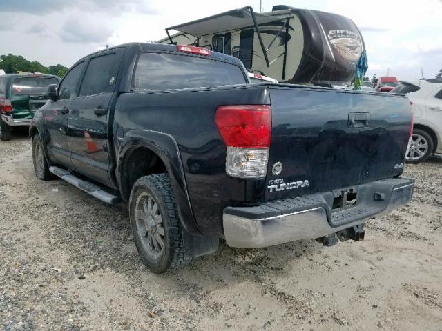 5TFDM5F14CX035879 - 2012 TOYOTA TUNDRA CRE BLACK photo 3