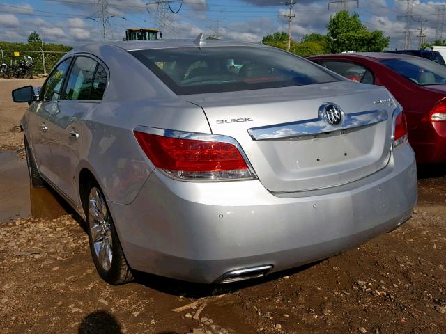 1G4GE5ED1BF102055 - 2011 BUICK LACROSSE C SILVER photo 3