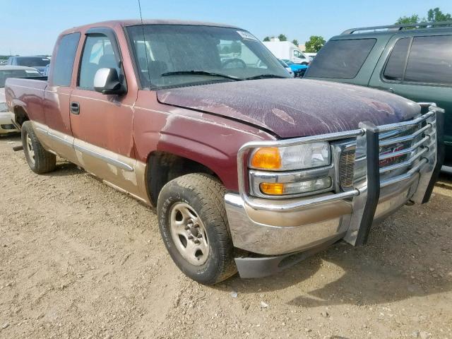 1GTEK19T1XE523365 - 1999 GMC NEW SIERRA TWO TONE photo 1