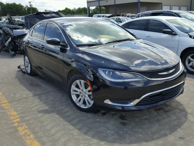 1C3CCCAB8FN637787 - 2015 CHRYSLER 200 LIMITE BLACK photo 1