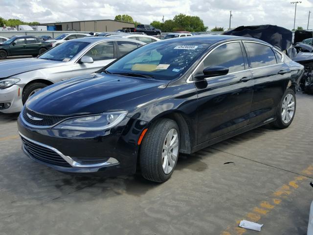 1C3CCCAB8FN637787 - 2015 CHRYSLER 200 LIMITE BLACK photo 2