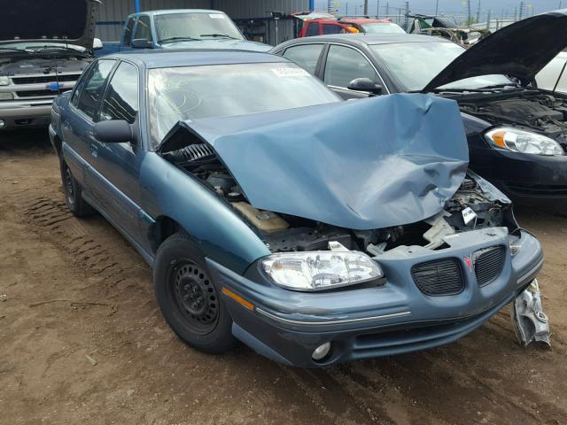 1G2NE52T6VC703866 - 1997 PONTIAC GRAND AM S GREEN photo 1