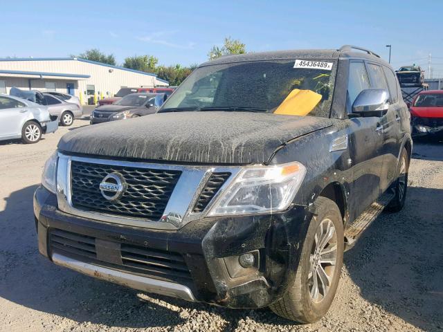 JN8AY2NC5J9554776 - 2018 NISSAN ARMADA SV BLACK photo 2