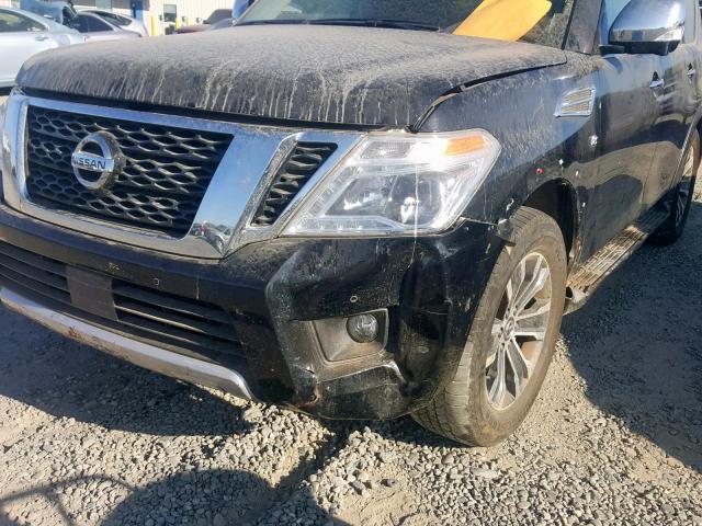 JN8AY2NC5J9554776 - 2018 NISSAN ARMADA SV BLACK photo 9