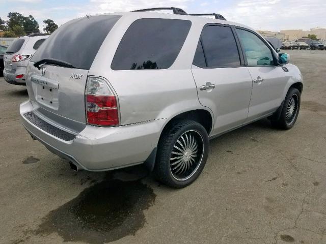 2HNYD18635H519997 - 2005 ACURA MDX TOURIN SILVER photo 4