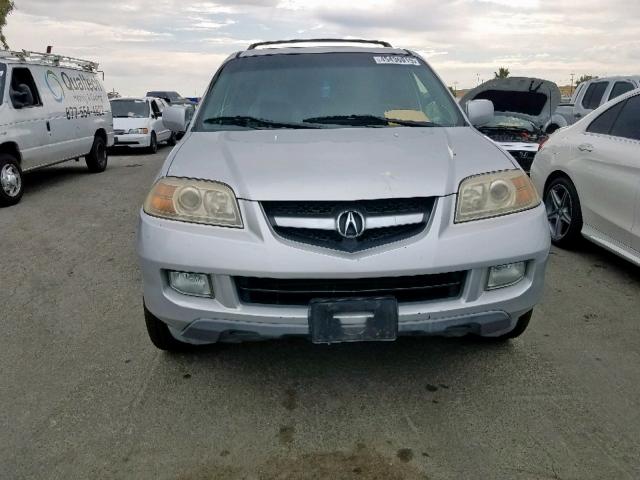 2HNYD18635H519997 - 2005 ACURA MDX TOURIN SILVER photo 9