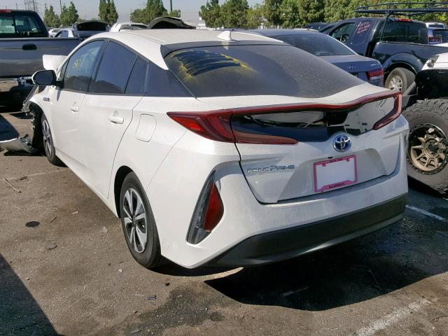 JTDKARFP6K3113659 - 2019 TOYOTA PRIUS PRIM 白色 照片 3