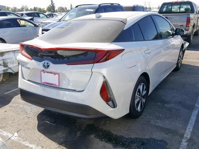 JTDKARFP6K3113659 - 2019 TOYOTA PRIUS PRIM 白色 照片 4