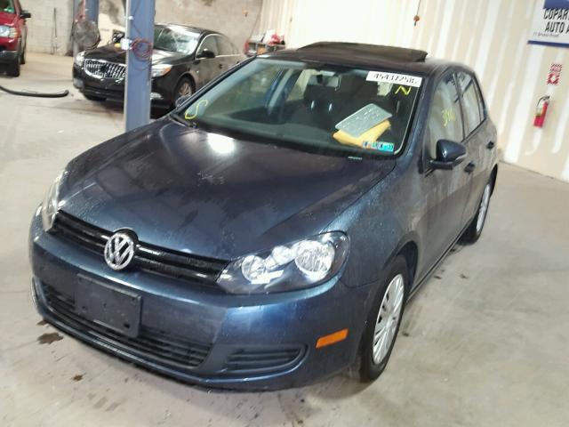 WVWDB7AJ7CW166478 - 2012 VOLKSWAGEN GOLF 蓝色 照片 2
