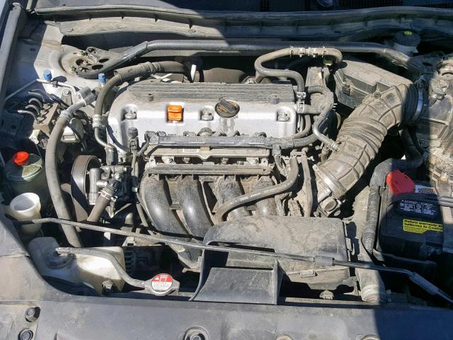 1HGCP2F8XBA028050 - 2011 HONDA ACCORD EXL SILVER photo 7