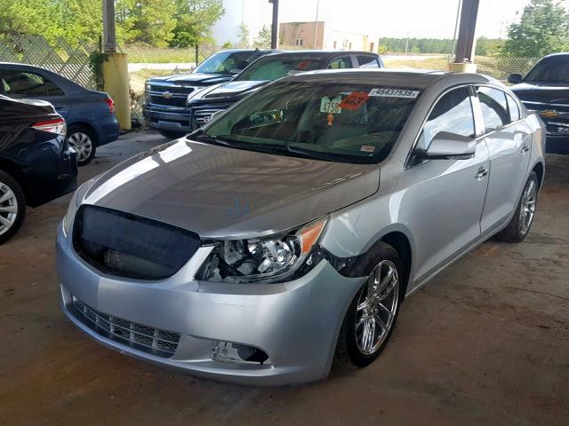 1G4GE5EV9AF240109 - 2010 BUICK LACROSSE C SILVER photo 2