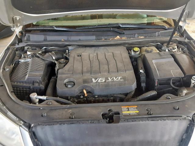 1G4GE5EV9AF240109 - 2010 BUICK LACROSSE C SILVER photo 7