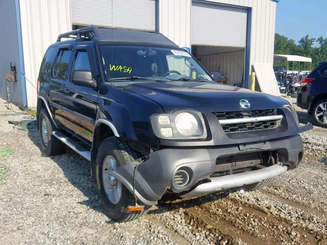 5N1ED28T23C645848 - 2003 NISSAN XTERRA XE BLACK photo 1