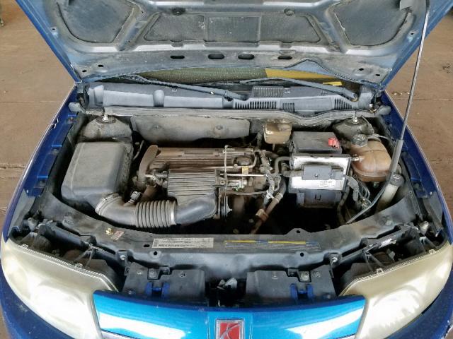 1G8AZ52F44Z133333 - 2004 SATURN ION LEVEL BLUE photo 7