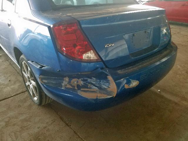 1G8AZ52F44Z133333 - 2004 SATURN ION LEVEL BLUE photo 9
