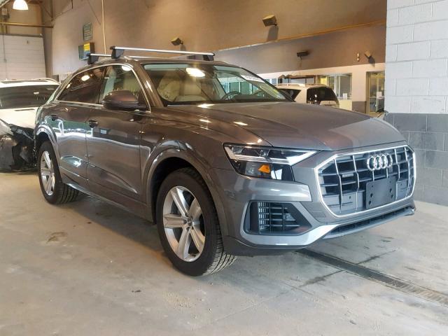 WA1AVAF10KD013316 - 2019 AUDI Q8 PREMIUM GRAY photo 1