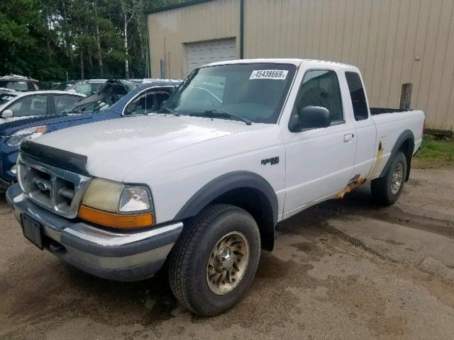 1FTZR15U4WPB23153 - 1998 FORD RANGER SUP WHITE photo 2