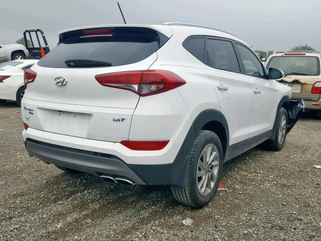 KM8J33A20GU199451 - 2016 HYUNDAI TUCSON LIM WHITE photo 4