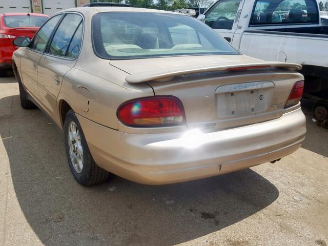 1G3WH52H71F130052 - 2001 OLDSMOBILE INTRIGUE G GOLD photo 3