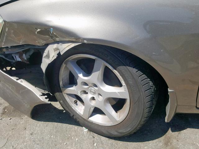 1N4BL11D04C193123 - 2004 NISSAN ALTIMA SE GRAY photo 9