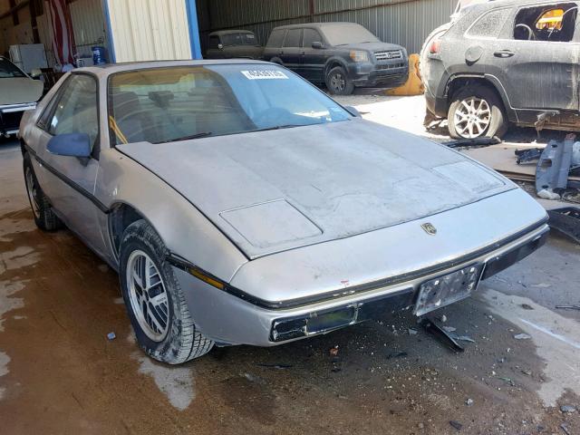 1G2PF3796FP222386 - 1985 PONTIAC FIERO SE SILVER photo 1