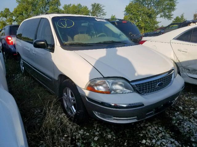 2FMDA53453BA68867 - 2003 FORD WINDSTAR S WHITE photo 2