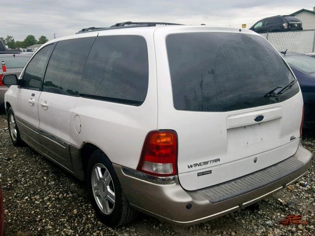 2FMDA53453BA68867 - 2003 FORD WINDSTAR S WHITE photo 3