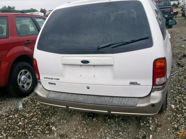 2FMDA53453BA68867 - 2003 FORD WINDSTAR S WHITE photo 9