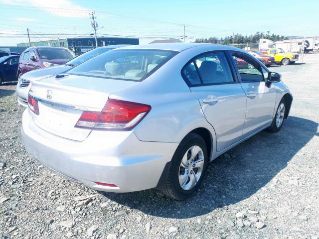 2HGFB2F4XFH001804 - 2015 HONDA CIVIC LX SILVER photo 4