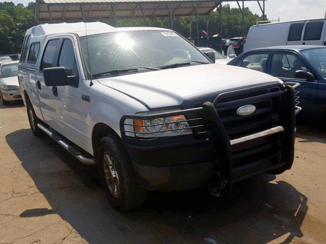 1FTRW12W88FC07483 - 2008 FORD F150 SUPER WHITE photo 1