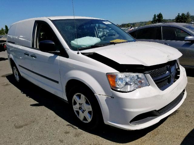 2C4JDGAG5CR257887 - 2012 DODGE RAM VAN WHITE photo 1