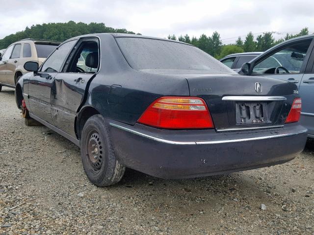 JH4KA9654XC001396 - 1999 ACURA 3.5RL BLACK photo 3