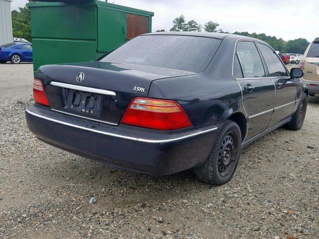 JH4KA9654XC001396 - 1999 ACURA 3.5RL BLACK photo 4