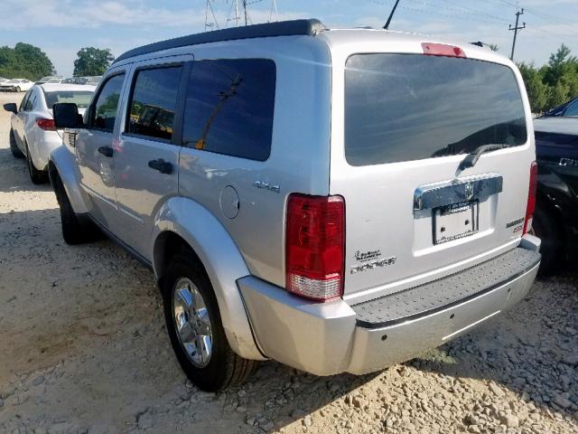 1D8GU58K69W513741 - 2009 DODGE NITRO SLT GRAY photo 3