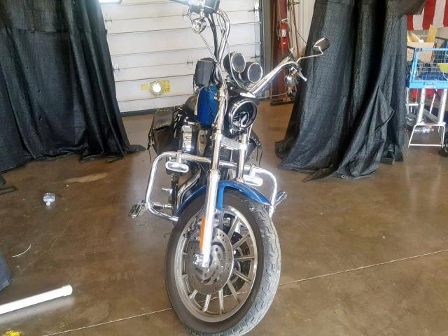 1HD1CHP152K139555 - 2002 HARLEY-DAVIDSON XL1200 S BLUE photo 9