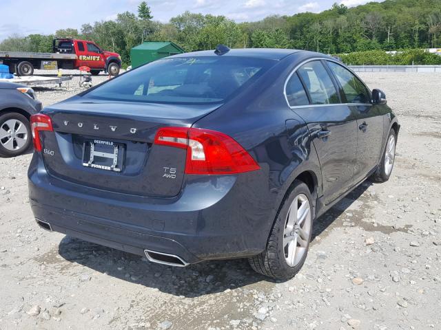 YV1612TK8F2358163 - 2015 VOLVO S60 PREMIE BLACK photo 4