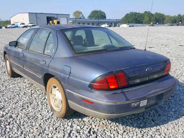 2G1WN52M9S1152108 - 1995 CHEVROLET LUMINA LS BLUE photo 3