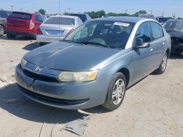 1G8AZ52F63Z141013 - 2003 SATURN ION LEVEL SILVER photo 2